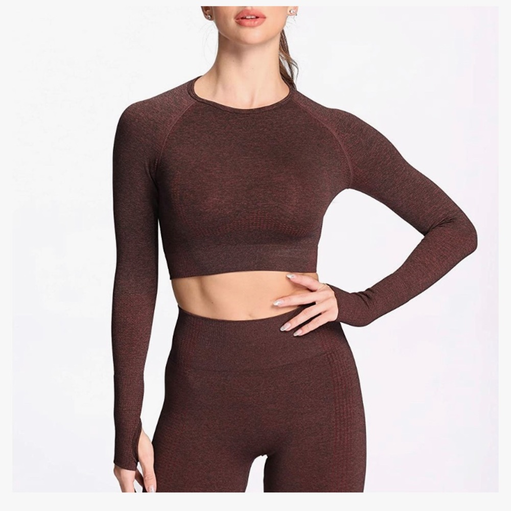 Crop top and legging set size small